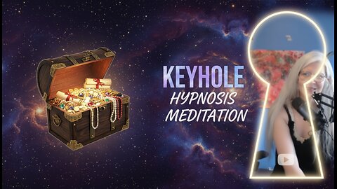 🔑🌌 Enter the Keyhole Portal — A 15-Minute Guided Hypnosis Meditation 🌌 🌕✨