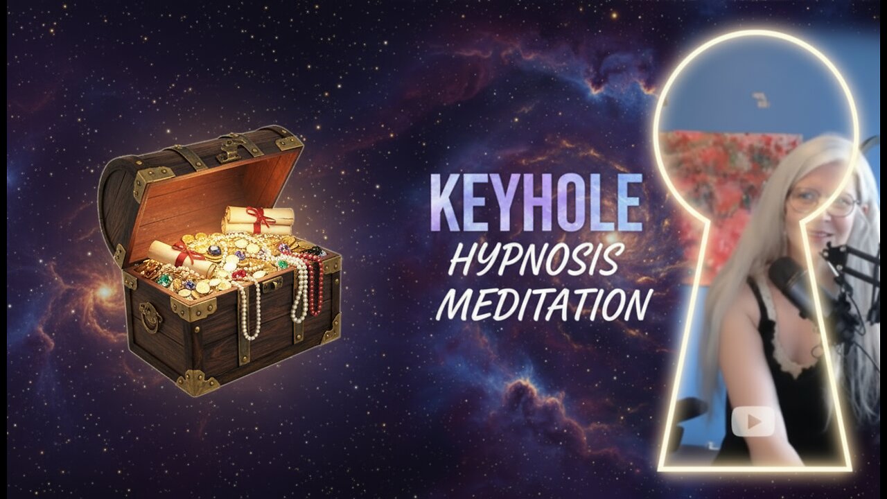 🔑🌌 Enter the Keyhole Portal — A 15-Minute Guided Hypnosis Meditation 🌌 🌕✨