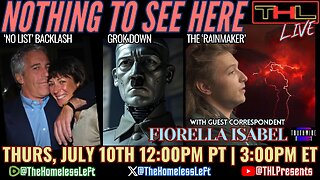 Trump's Epstein 'No List' Backlash, More Weapons to Ukraine w FIORELLA ISABEL, Israel KILLS Grok, Rainmaker CEO Admits to Weather Modification, MAHA Fail - Moderna COVID V*x Gets Full FDA Approval | THL Ep 121 FULL