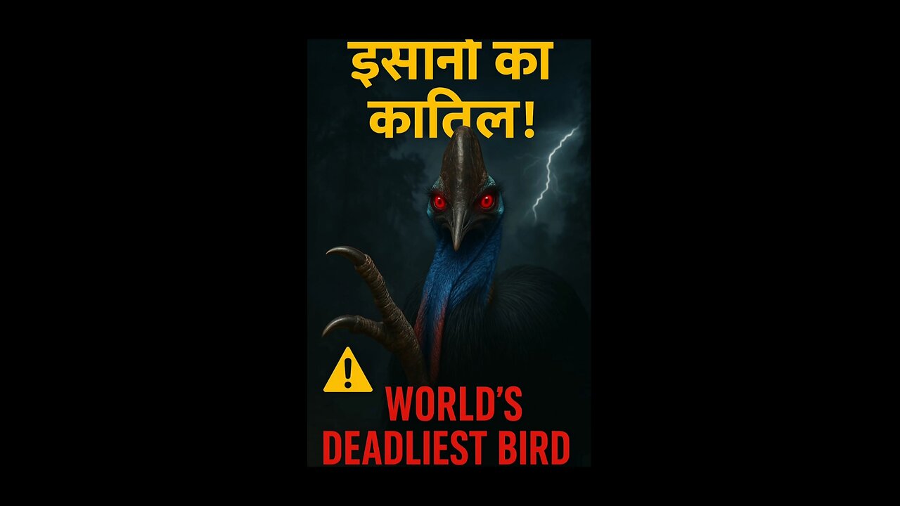 “World’s Most Dangerous Bird? | Cassowary in Action!”