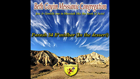 BGMCTV P138 Parash 34 B’midbar (In the dessert) B’midbar/Numbers 1:1 – 4:20