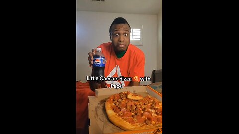 Little Caesars 🍕 and Pepsi 🔴➕🔵