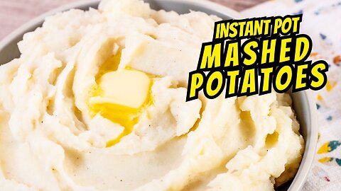 The BEST Instant Pot Mashed Potatoes Recipe (Creamy & No-Drain!)