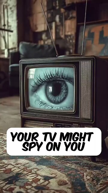 "Be careful what you do in front of your smart TV."