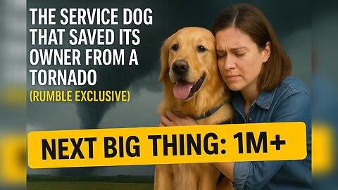 The Service Dog That Saved Its Owner from a Tornado (Rumble Exclusive)