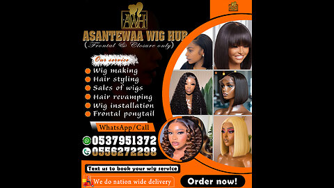 Wig flyer making
