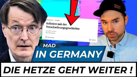 9.8.25👉von MAD in Germany 🤡Ungeimpfte werden jetzt offiziell zur Gefahr erklärt!🤡🥔