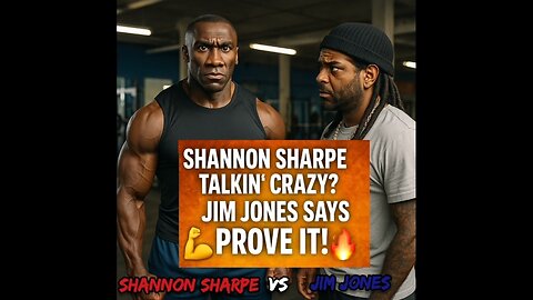 👊 "Jim Jones vs Shannon Sharpe?! Gym Smoke Incoming 💥🏋️‍♂️"