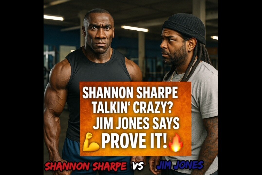 👊 "Jim Jones vs Shannon Sharpe?! Gym Smoke Incoming 💥🏋️‍♂️"