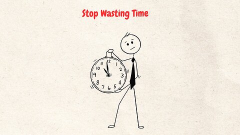 Stop Wasting Time #youtubeautomation #animation #motivation #fypシ゚viral #fyp
