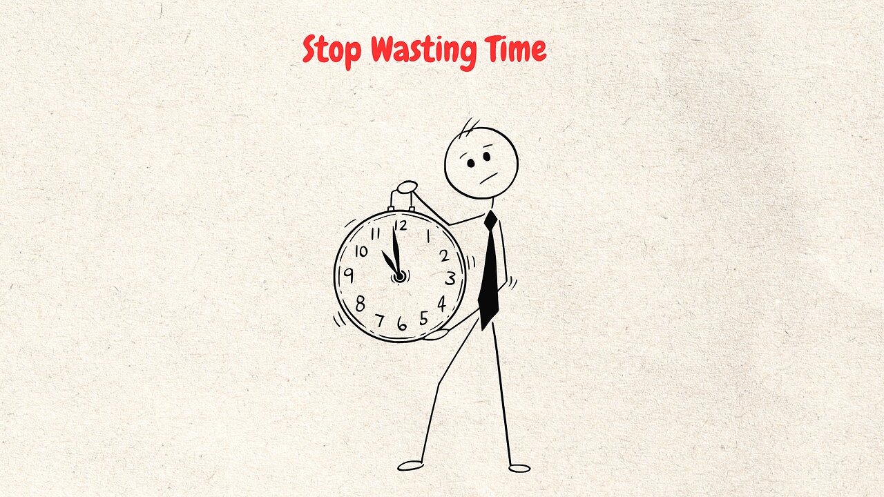 Stop Wasting Time #youtubeautomation #animation #motivation #fypシ゚viral #fyp
