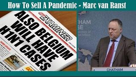How To Sell A Pandemic with Marc van Ranst