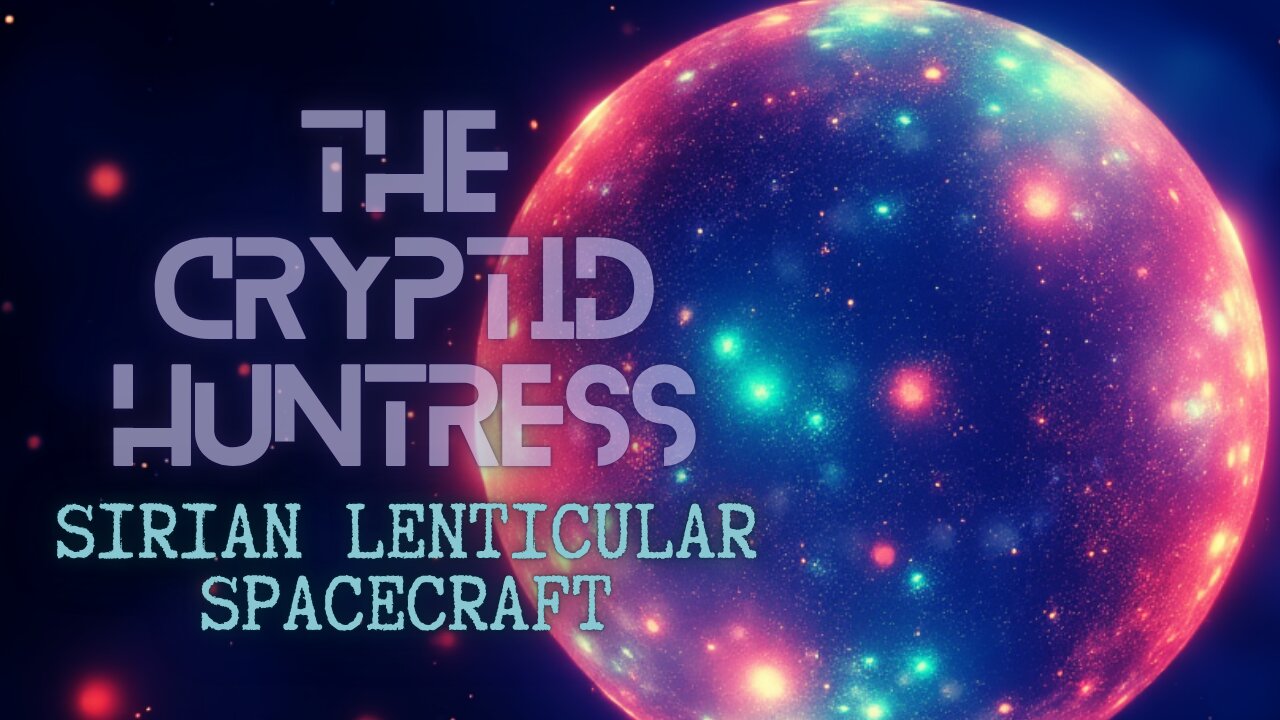 SIRIAN LENICULAR SPACECRAFT - REMOTE VIEWING INVESTIGATION