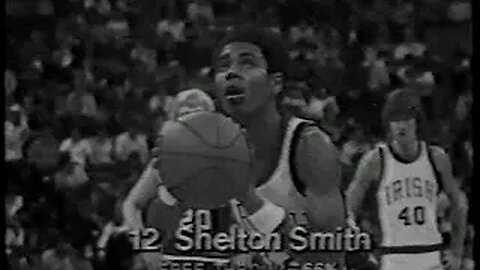 March 28, 1982 Indiana State Basketball Semifinal: Cathedral vs. Plymouth (Joined in Progress)