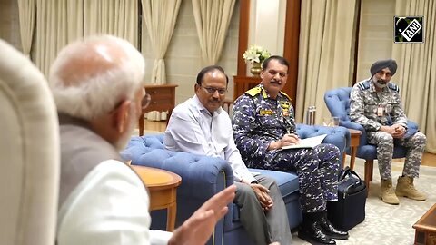 PM Modi chairs high-level meet with Raksha Mantri, NSA Doval, CDS and Armed Forces chiefs at 7LKM