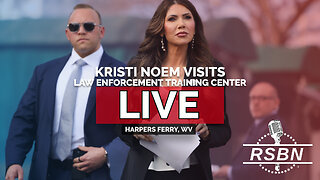 LIVE REPLAY: Kristi Noem Visits a Law Enforcement Training Center in Harpers Ferry, WV - 6/23/25