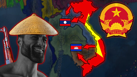 The SUN of Indochina Will Rise Once Again! - HOI4 MD Vietnam Gameplay