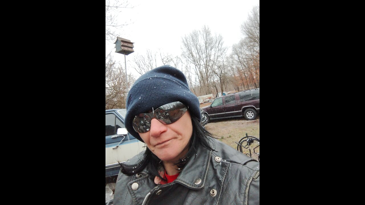 Riding motorcycles in NWI . This is whatnot takes Snow&Hail 03/16/25