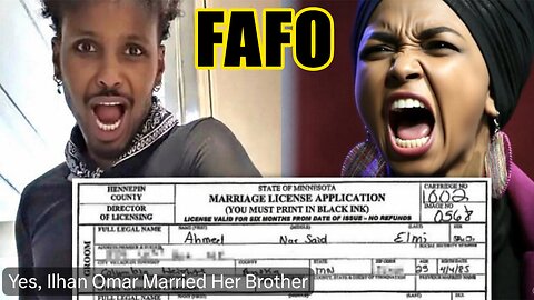 Immigration FRAUDSTER Ilhan Omar FINDS OUT! FAFO!