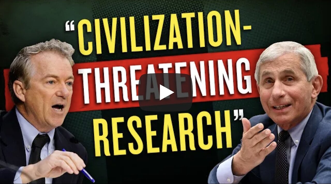 Glenn Beck ~ Rand Paul on the TRUE DANGERS of Fauci’s gain-of-function research