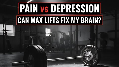 ​🔥 Can Max Lifts Heal My Mind? | Pain vs Depression (GenX Veteran)
