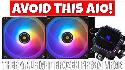 Thermalright Frozen Prism 240mm ARGB Budget AIO Unboxing & Review