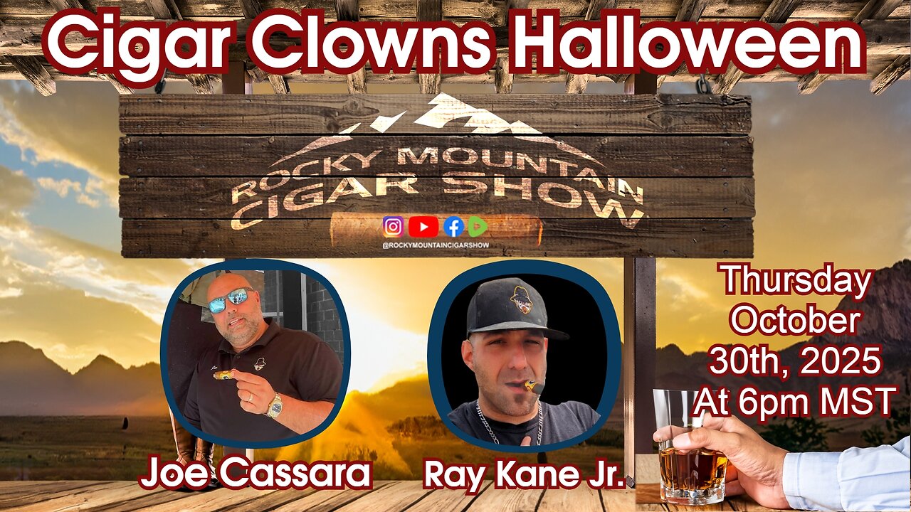 Episode 183: Joe & Ray, Cigar Clown, on for a Halloween episode.