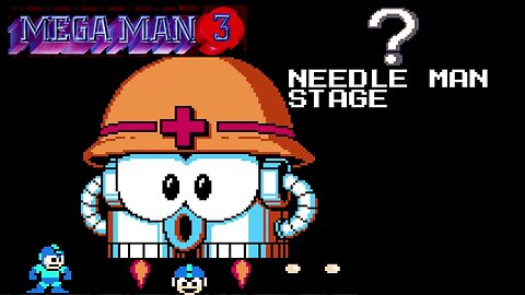 Mega Man 3 (NES) - '?' Needle Man stage