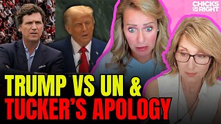 Trump DOMINATES at UN, Tucker’s Apology, Kimmel’s Fake Tears, & Kamala's Word Salad Returns
