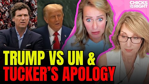 Trump DOMINATES at UN, Tucker’s Apology, Kimmel’s Fake Tears, & Kamala's Word Salad Returns