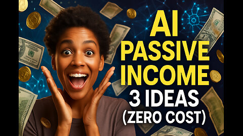 3 Passive Income Ideas Using AI (Beginner-Friendly & Zero Cost)