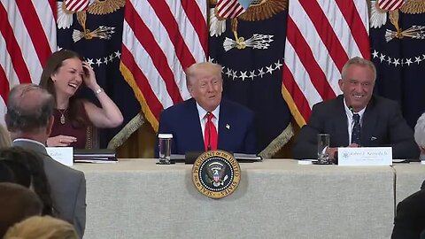 President Trump Participates in a MAHA Commission Event