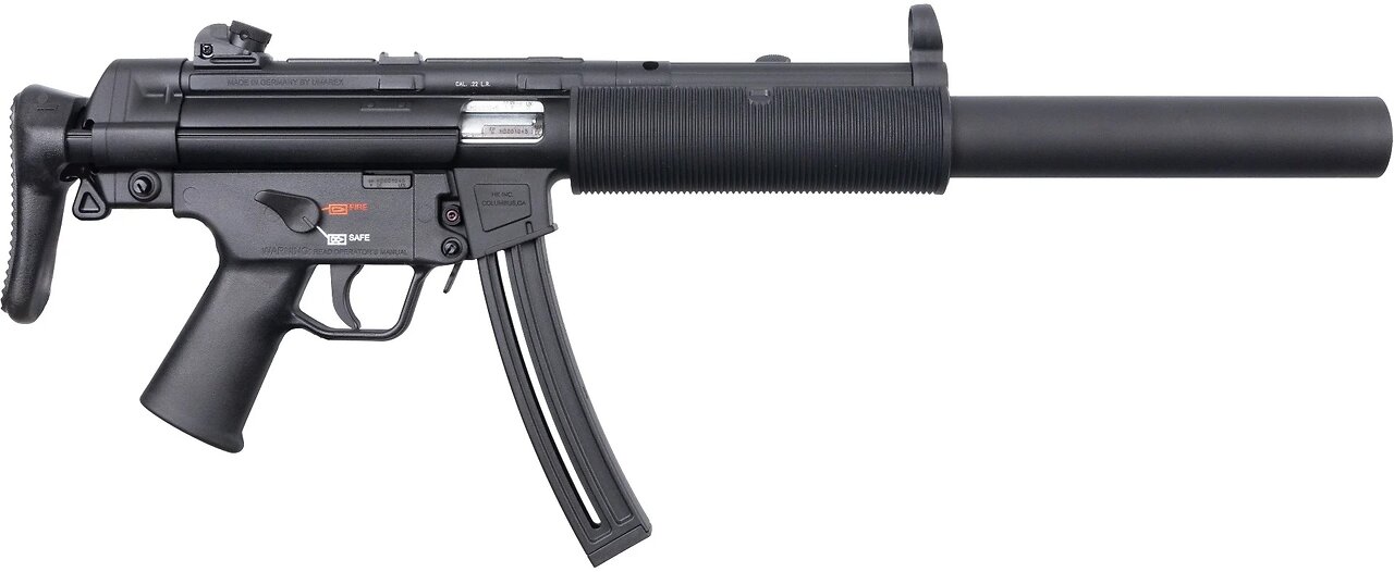 HK MP5 22 LR 16.1” 25-Rd Semi-Auto Rifle