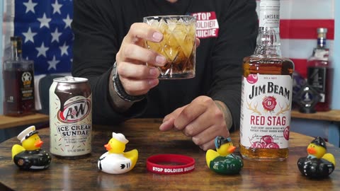 Darrell Huffman - Jim Beam Red Stag Black Cherry Whiskey & A&W Ice Cream Sundae Soda