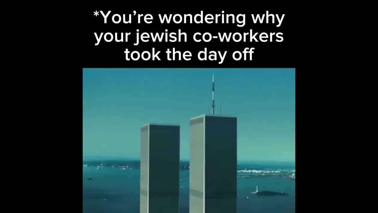 09-11-2001 - Jews Took the Day Off