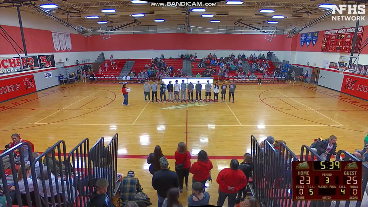 DECEMBER 20 2024 HIGH SCHOOL BASKETBALL: LAKEVIEW VS SLIPPERY ROCK PART 3