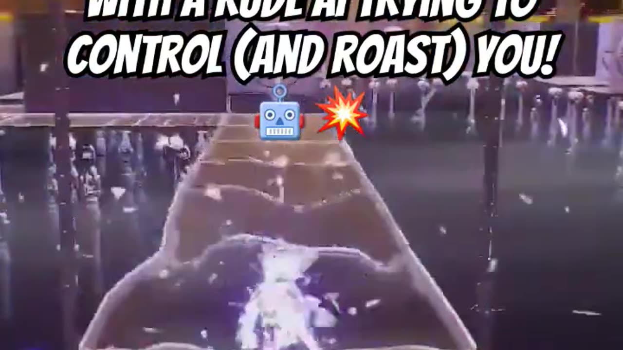 This Crazy Robot Roasts Us While Throwing Bombs 🤖💣🔥 So Funny You Gotta See It! 😂 #gaming #humor