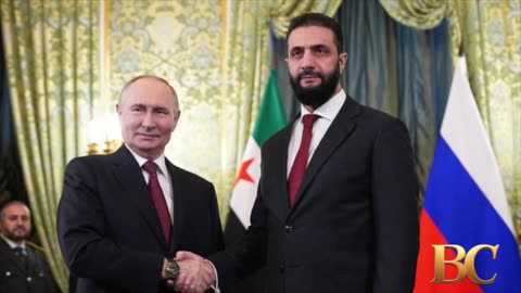 Syria’s interim leader Ahmad al-Sharaa meets with Putin in Moscow