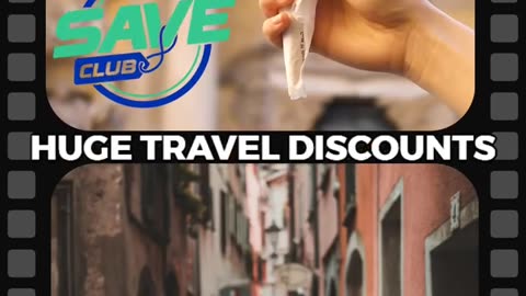 Travel the World. Live the Experience. Save BIG.