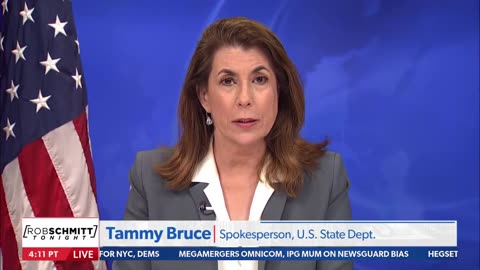 State Dept Tammy Bruce calls out the media