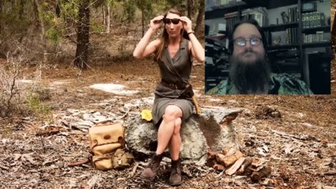 ad title: survival reaction video ( Blonde in the Wilde )