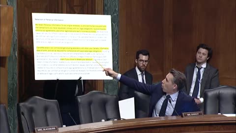 GOP Senator Josh Hawley Exposes 23andMe