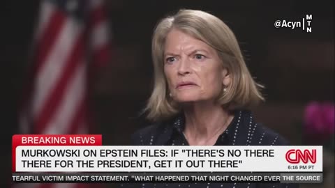 Republican Senator Lisa Murkowski is calling for Donald Trump to release the Epstein files