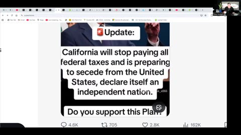 CALIFORNIA PLANS TO SECEDE FROM THE UNION (CALEXIT)