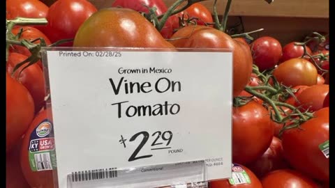 Trump imposes 17% tariff on Mexican tomatoes