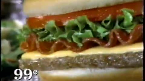 1998 Wendy's Fast Food Commercial (2)