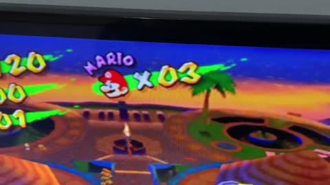 Super Mario Sunshine Sirena Beach Gamecube Controller Easter Egg. reupload