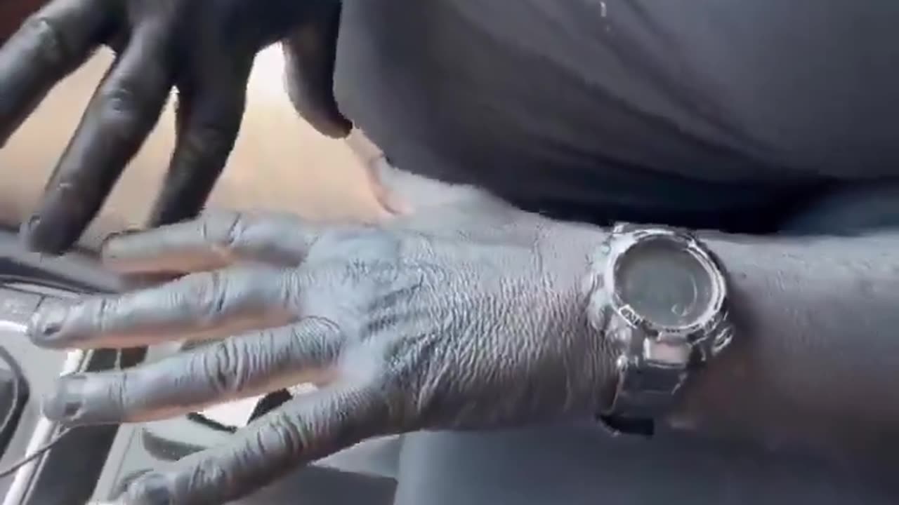 Man rubs squid ink on himself and finds out