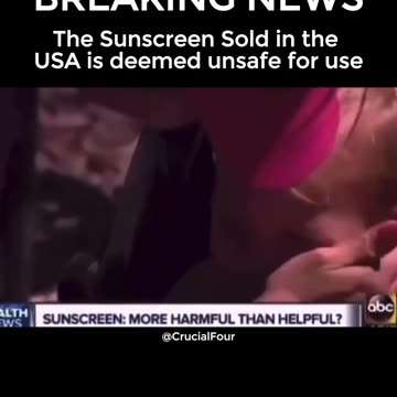 Sunscreen IS Cancer !