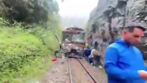 2 passenger trains collide in Pampacahua area of Peru on route to Machu Picchu